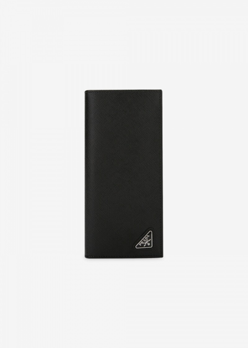 프라다 남성 삼각로고 사피아노 블랙 장지갑 2MV836 QHH F0002