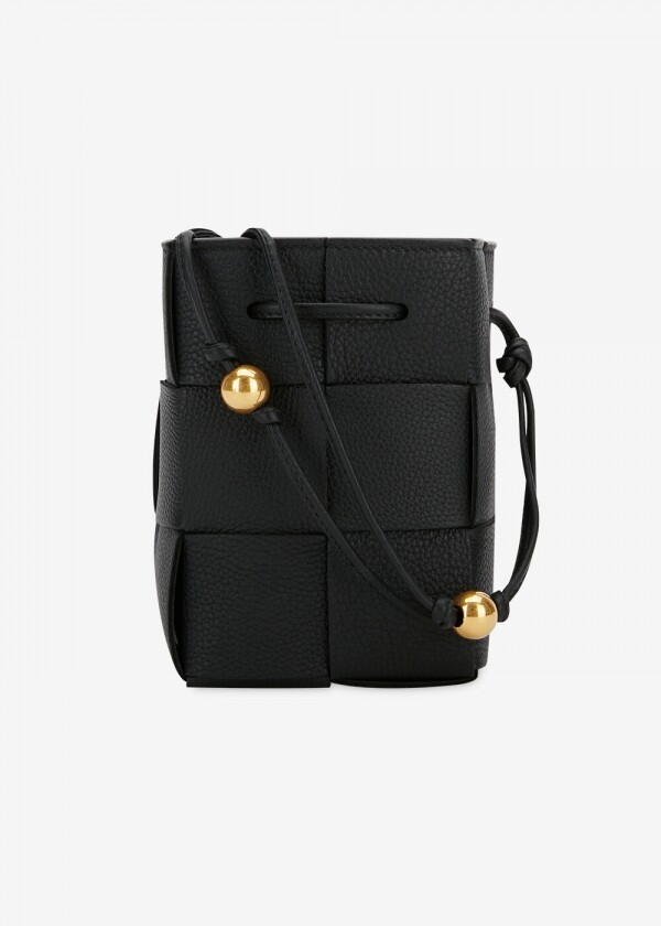 꼬르소밀라노,보테가베네타 여성 인트레치아토 블랙 숄더백 714605 VCP13 8425