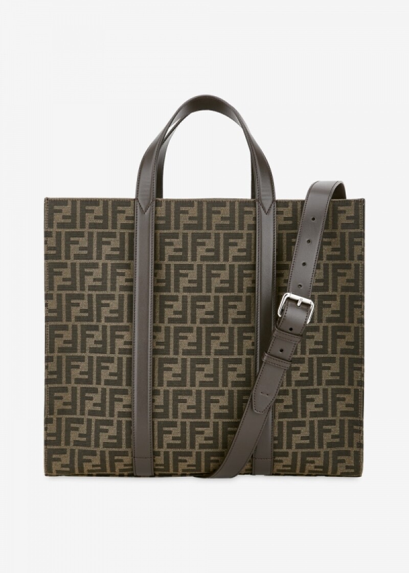 펜디 남성 FF 로고 자카드 멀티 토트백 7VA390 AG0M F19KW