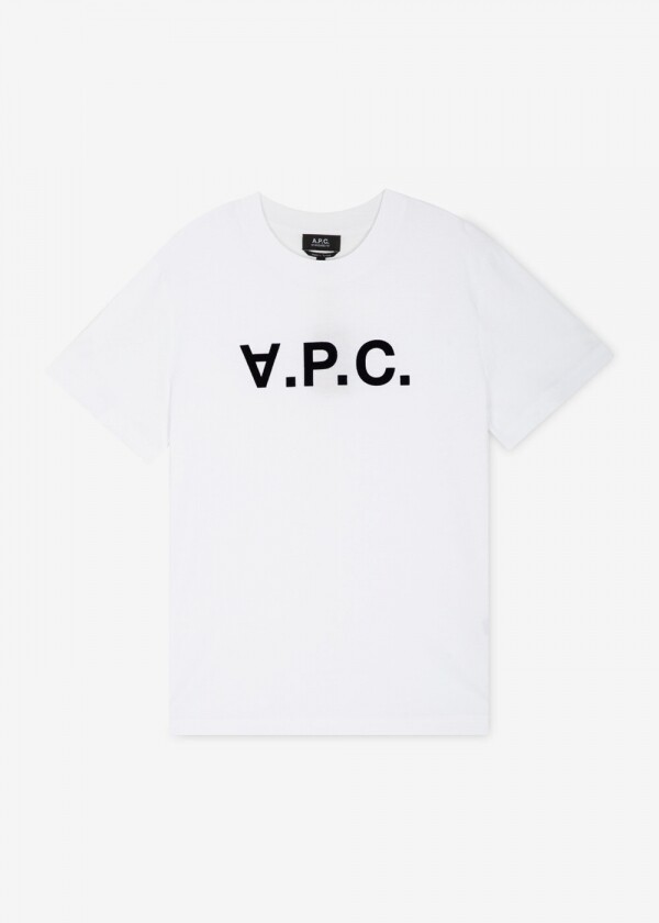 꼬르소밀라노,아페쎄 남성 VPC 로고 블랑/다크네이비 반팔티 COHBM M26384 TAE