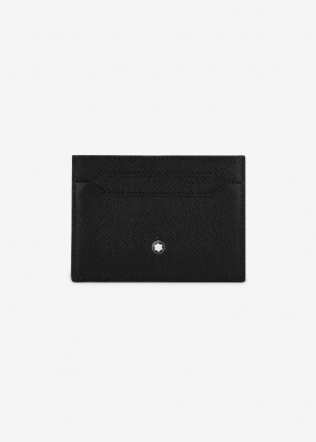 몽블랑 남성 사토리얼 5cc 블랙 카드지갑 130324 BLACK