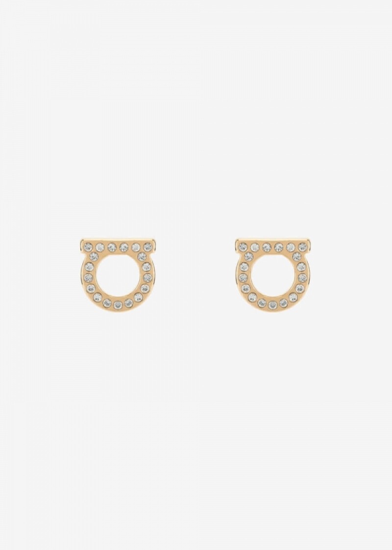 스크래치_페라가모 여성 간치니 크리스탈 골드 귀걸이 760123 696576(176794)