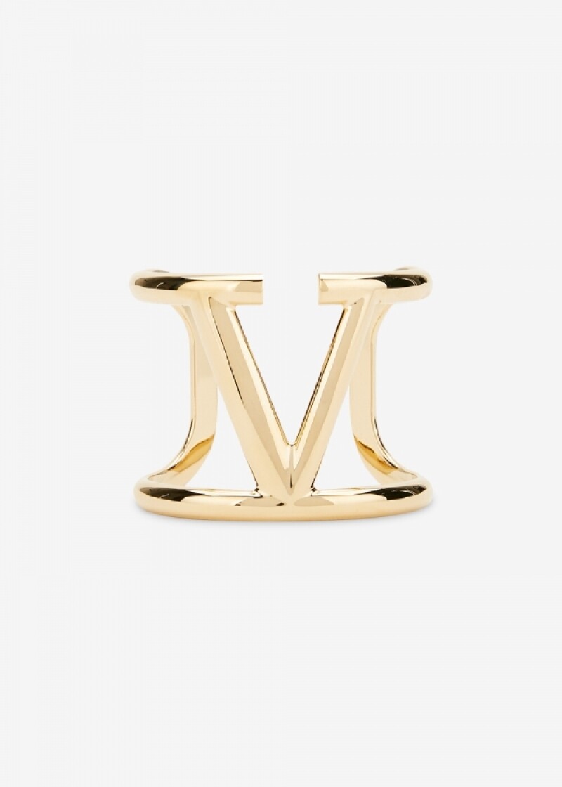 발렌티노 여성 브이로고 골드 팔찌 XW2J0E21 MET CS4