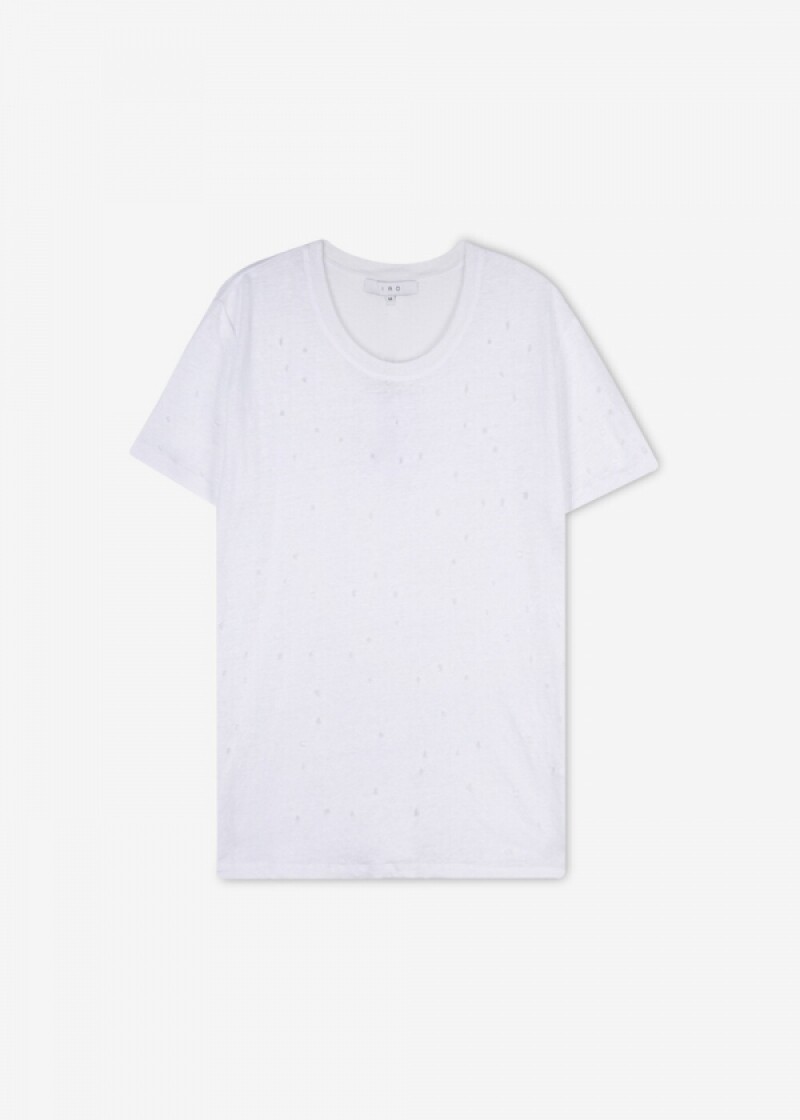 이로 여성 CLAY 화이트 반팔티 WP19CLAY AI105 WHI01