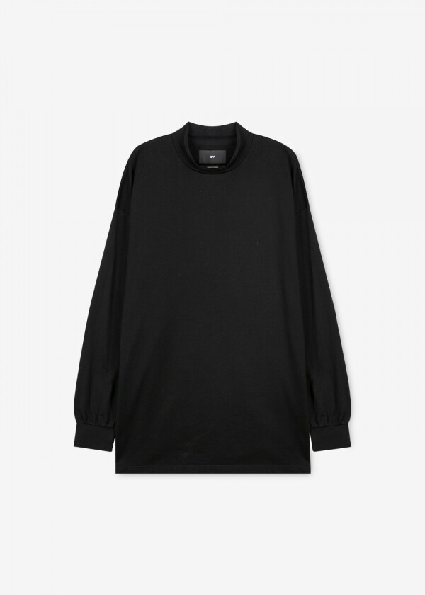 꼬르소밀라노,Y-3 남성 모크넥 블랙 티셔츠 H44787 BLACK