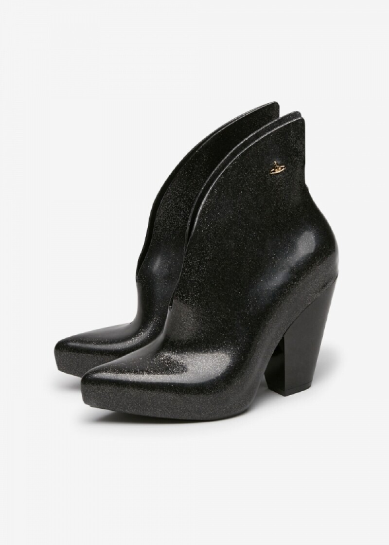 멜리사 비비안웨스트우드 여성 젤리 블랙 부츠 31599 03767