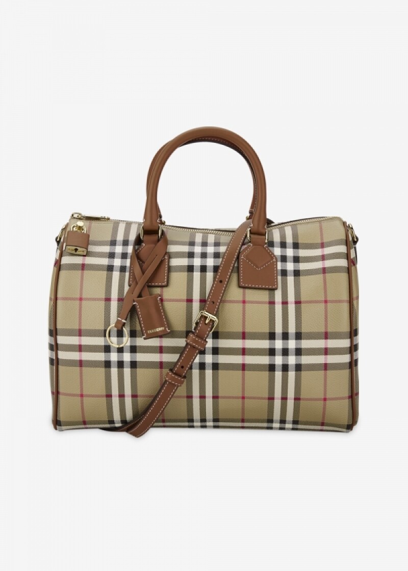 버버리 여성 미디움 볼링 브라이어 브라운 토트백 8092085