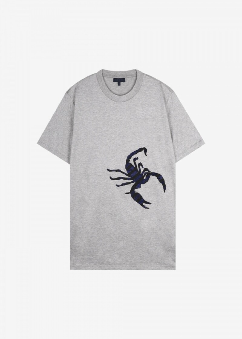 랑방 남성 스콜피온 화이트 반팔티 RMJE0031 13