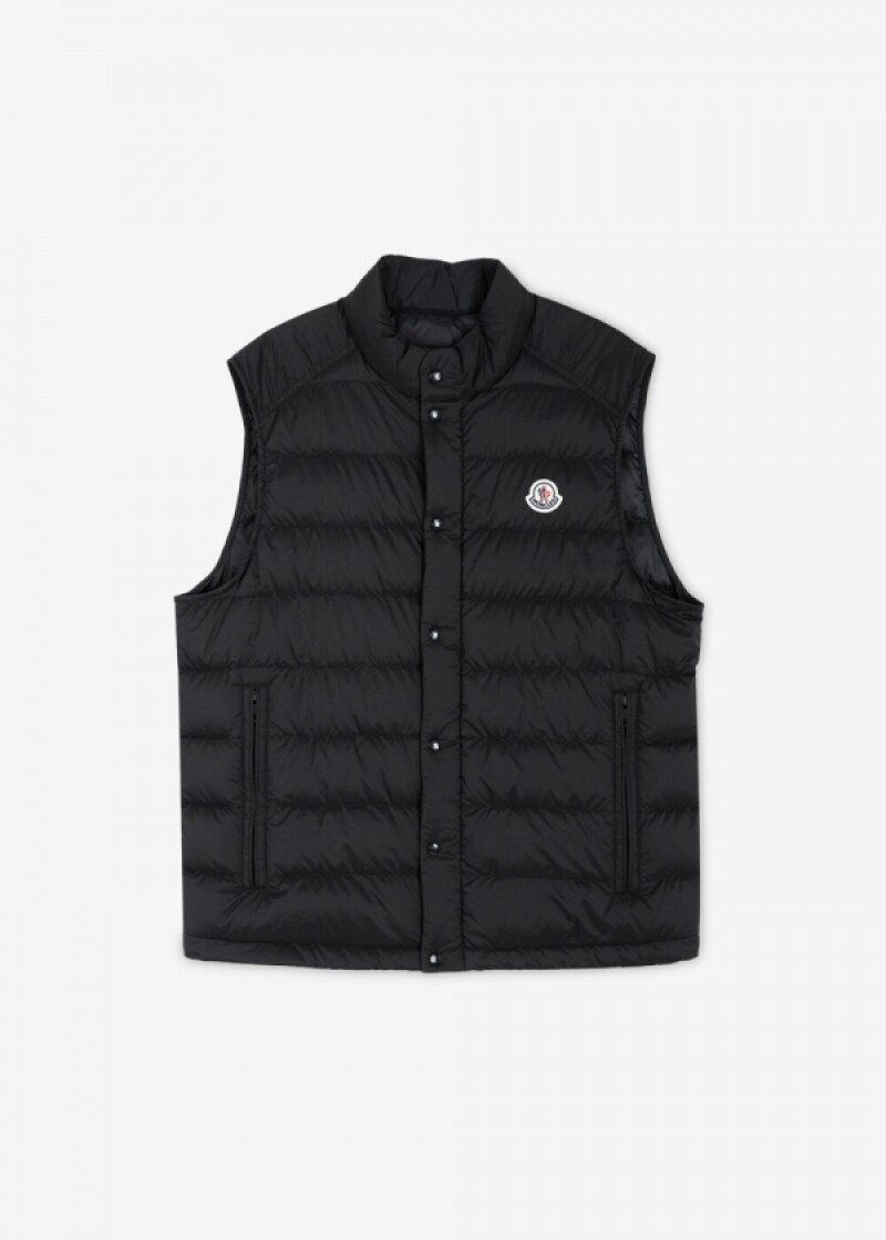 몽클레어 남성 바트 블랙 패딩조끼 1A00022 597YD 999