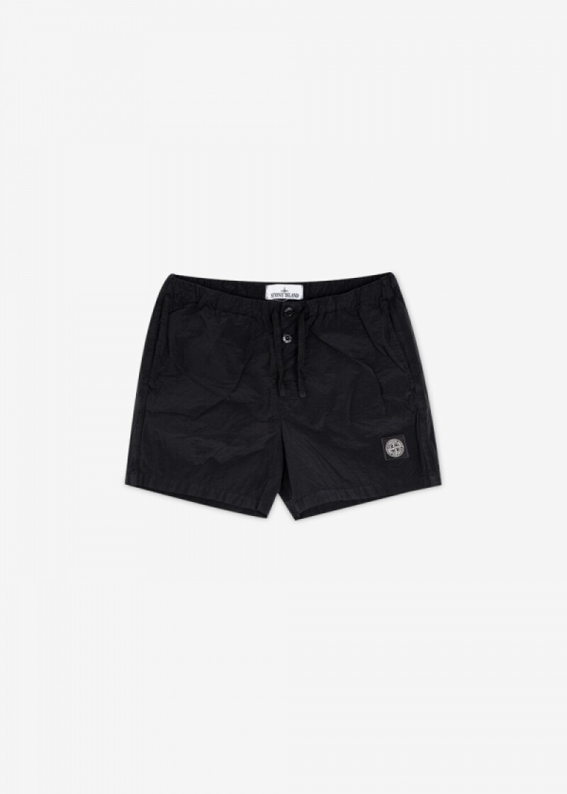스톤아일랜드 남성 로고 블랙 반바지 K1S15B100006 S0043 V0029