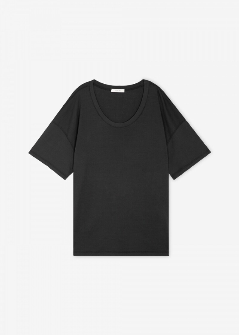 르메르 여성 립 스퀴드 잉크 반팔티 TO1146 LJ1016 998