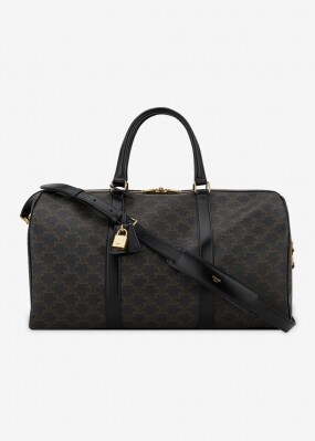 셀린느 남성 미디엄 트리옹프 블랙 트래블백 190662CHI 38NO