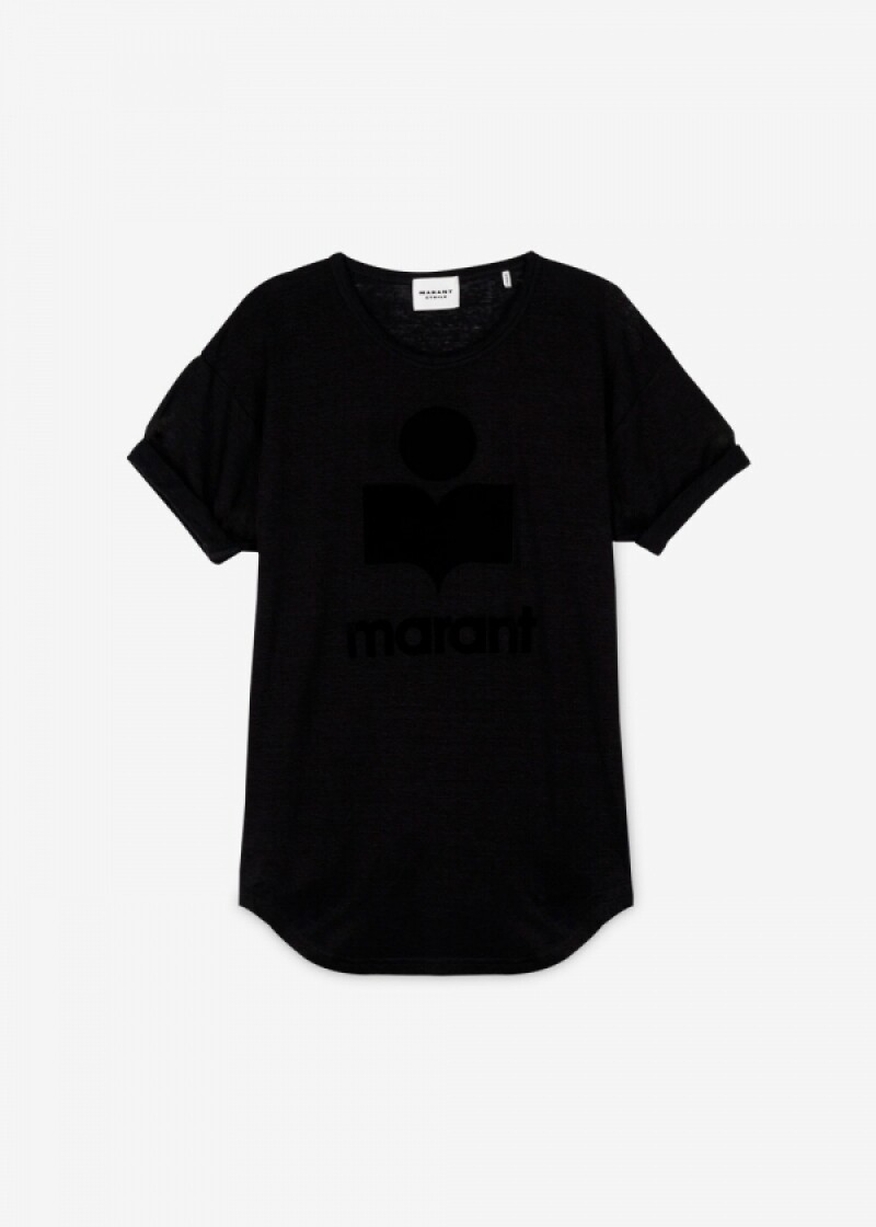 이자벨마랑 여성 에뚜왈 콜디 블랙 반팔티 TS0004FA A1N09E 01BK