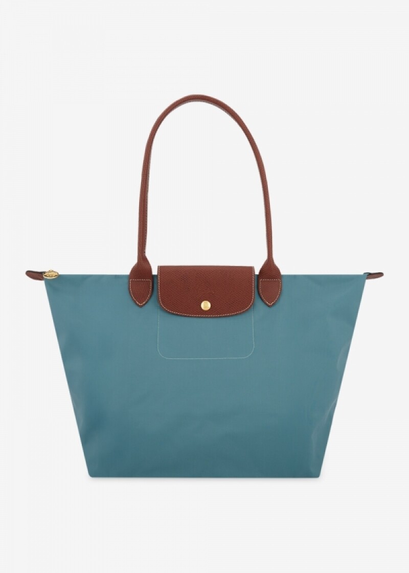 롱샴 여성 르 플리아쥬 오리지널 라지 유칼립투스 숄더백 1899 089 P93