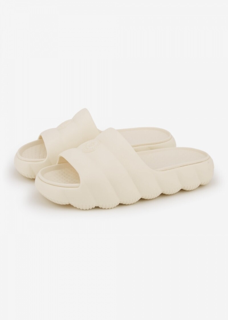 몽클레어 여성 릴로 화이트 슬리퍼 4C00050 M2559 034