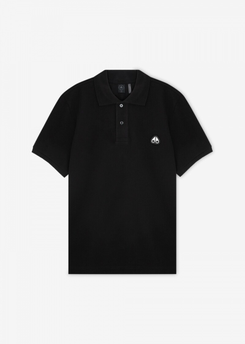 무스너클 남성 로고 블랙 카라티 M34MT712 292