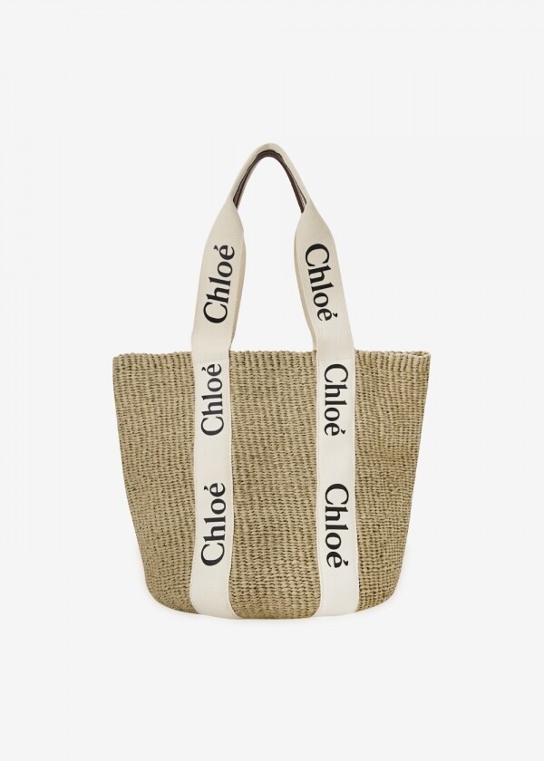 꼬르소밀라노,스크래치_끌로에 여성 우디 로고 화이트 숄더백 CHC22SS380G55 101(184517)