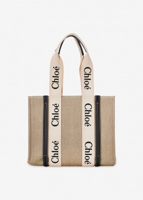 스크래치_끌로에 여성 우디 화이트/블루 토트백 CHC22AS383I26 91J(185390)