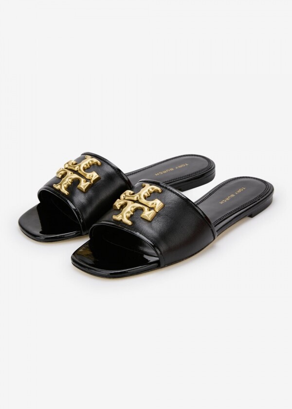 꼬르소밀라노,스크래치_토리버치 여성 엘리노어 슬라이드 퍼펙트 블랙 슬리퍼 88744 004(185382)