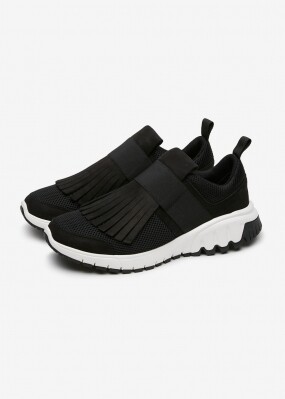 닐바렛 남성 테슬 블랙 스니커즈 PBCT126 A9021 524