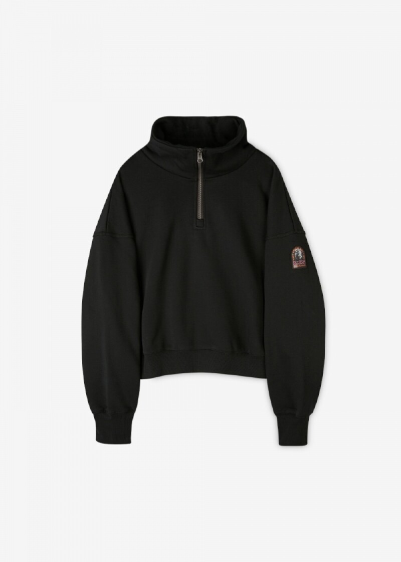 스크래치_파라점퍼스 여성 로고 블랙 자켓 PWFLEUF32 710(186091)