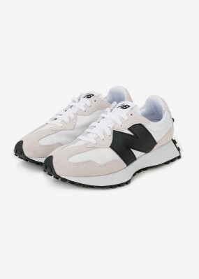스크래치_뉴발란스 공용 327 화이트 블랙 스니커즈 MS327CWB(185654)