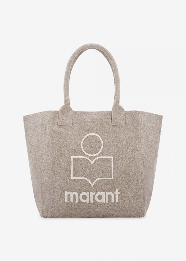 꼬르소밀라노,이자벨마랑 여성 옌키 로고 베이지 토트백 PM0002FA A1X19M 90BE