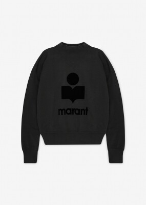 이자벨마랑 여성 에뚜왈 모비 페이더드 블랙 맨투맨 SW0003FA A1M07E 02FK