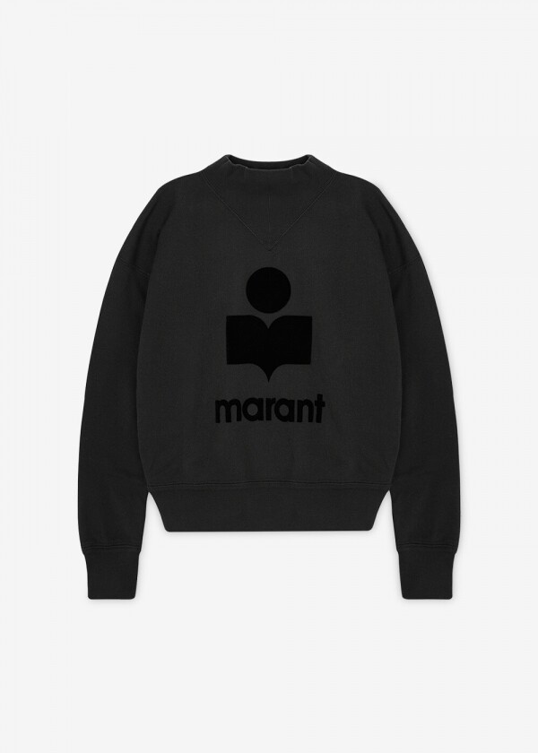 꼬르소밀라노,이자벨마랑 여성 에뚜왈 모비 페이더드 블랙 맨투맨 SW0003FA A1M07E 02FK