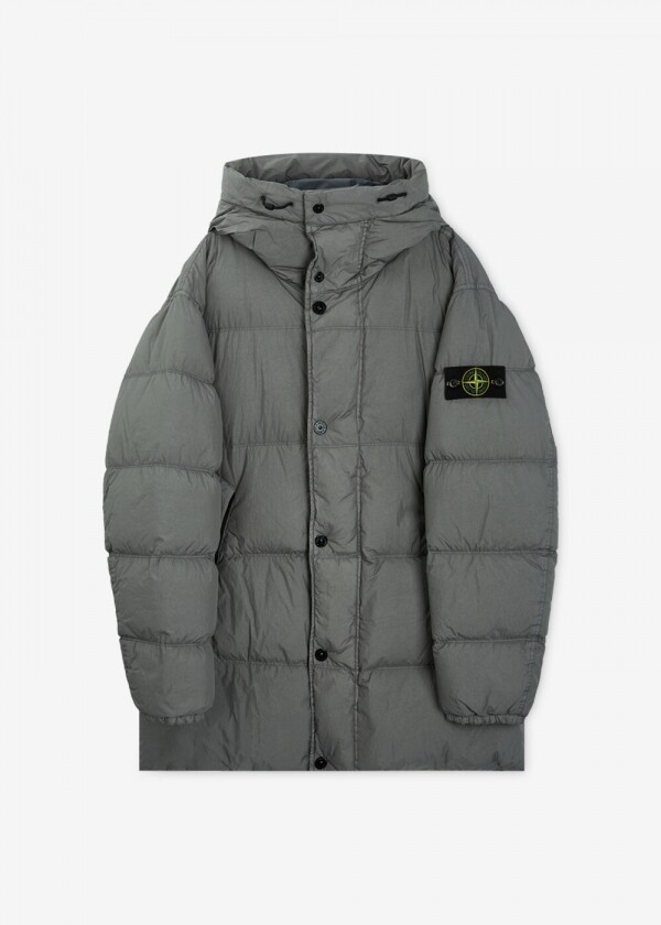 꼬르소밀라노,스톤아일랜드 남성 와펜 패치 도브 그레이 패딩 K2S154100012 S0A23 V006B