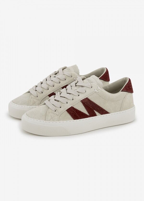 꼬르소밀라노,몽클레어 여성 모나코2 베이지 스니커즈 4M00060 M7633 20C