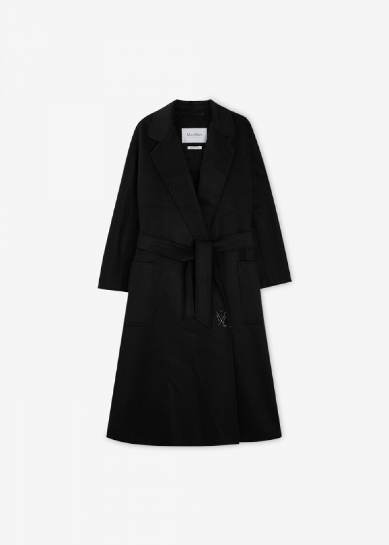 막스마라 여성 루드밀라 블랙 코트 LUDMILLA 004