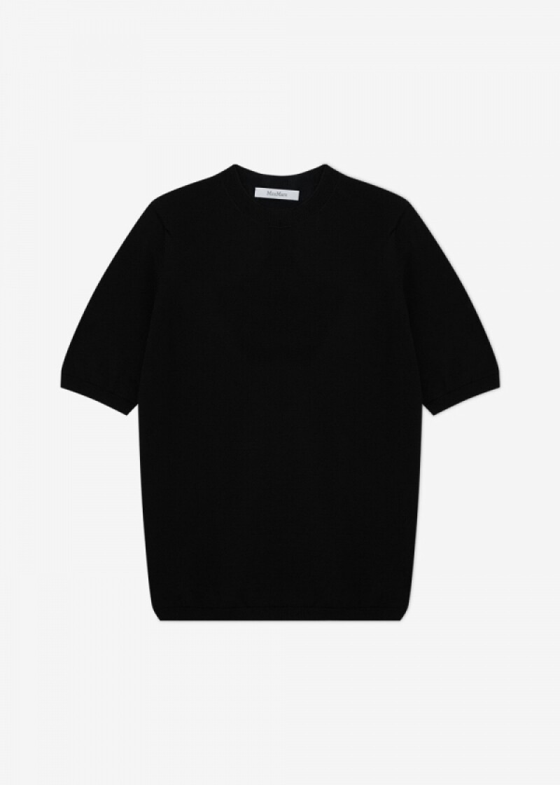 막스마라 여성 제리코 블랙 반팔티 GERICO 002