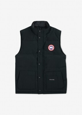 캐나다구스 남성 프리스타일 크루 블랙 패딩조끼 4159M 9061