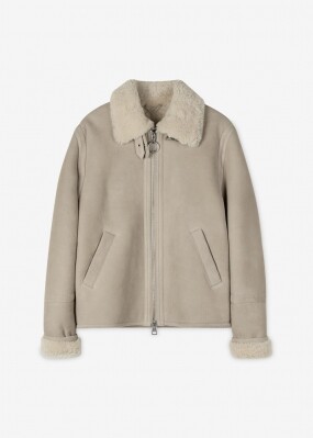 스크래치_아미 남성 스웨이드 샴페인 시어링자켓 H21HL306 542 265(129586)