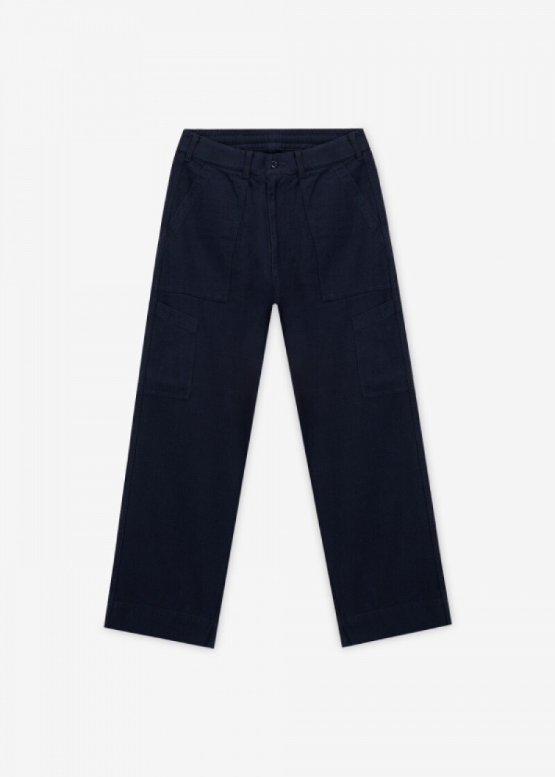 나나미카 남성 덱 네이비 팬츠 S26SC032E NAVY