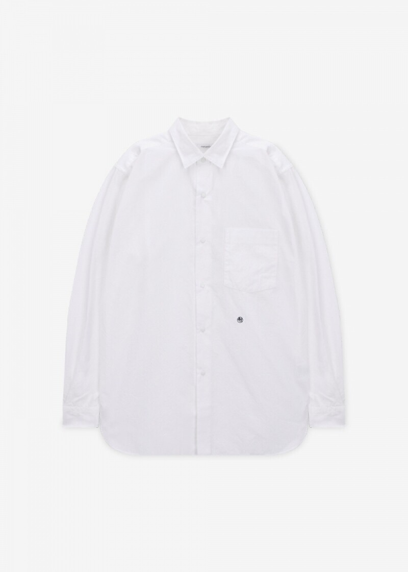 나나미카 남성 레귤러 칼라 오프화이트 셔츠 S26SG082E OFFWHITE