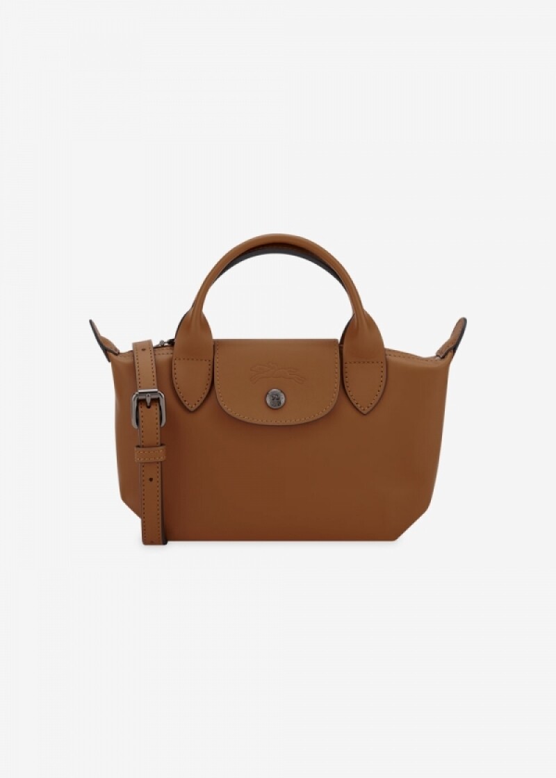 롱샴 여성 르 플리아쥬 엑스트라 카멜 토트백 1500 987 M19