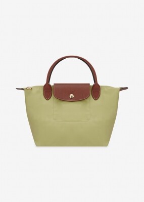 롱샴 여성 르 플리아쥬 오리지널 피스타치오 토트백 1621 089 244