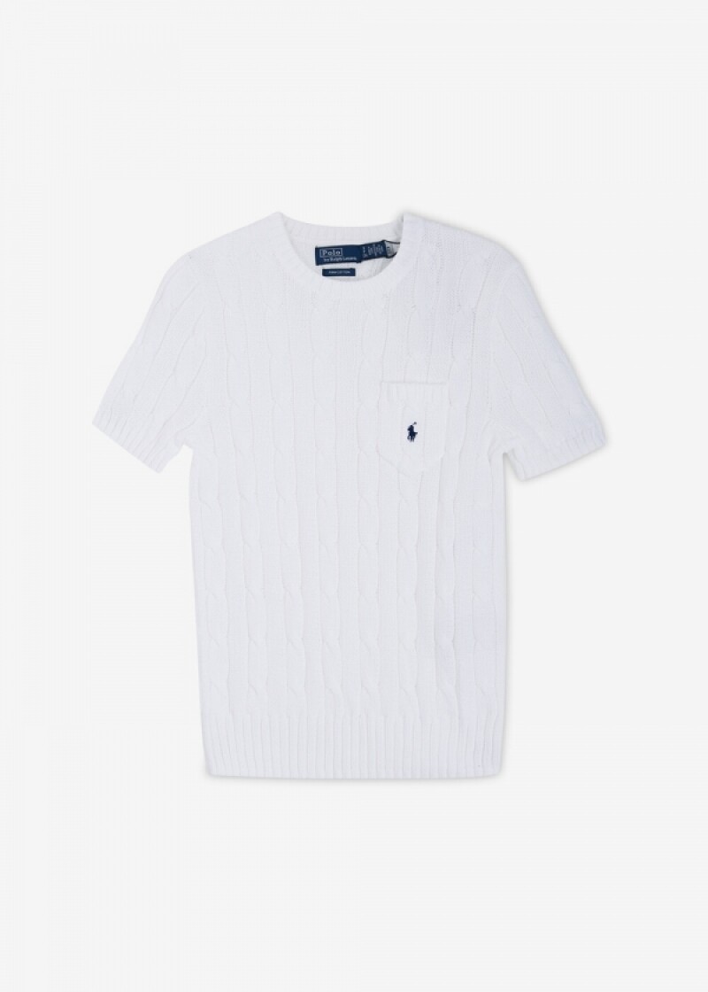 스크래치_폴로랄프로렌 여성 포니 로고 자수 화이트 반팔티 211895379 005(187536)