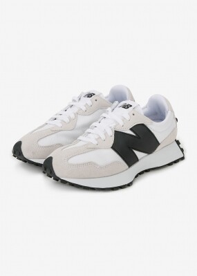 스크래치_뉴발란스 공용 327 화이트 블랙 스니커즈 MS327CWB(187670)