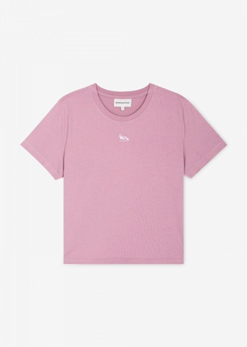 메종키츠네 여성 베이비 폭스 블라썸 반팔티 MW00105KJ0008 P527