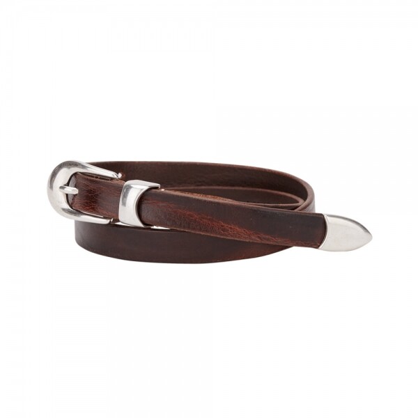 꼬르소밀라노,아워레가시 남성 2CM 브라운 벨트 A2208BBBR BROWN LEATHER