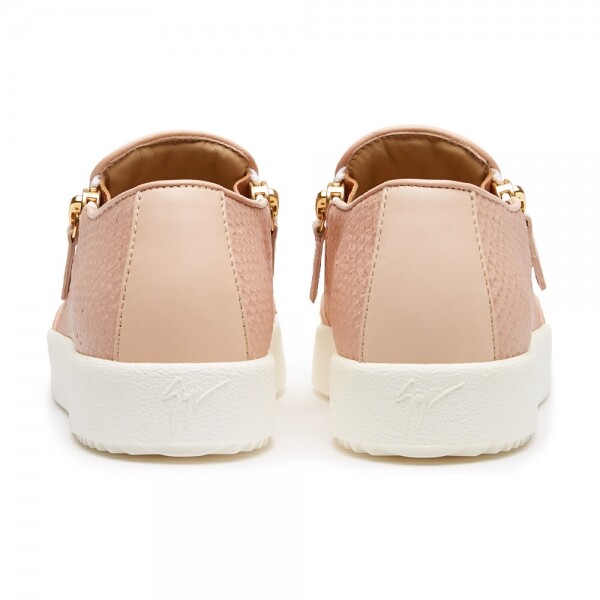 꼬르소밀라노,쥬세페자노티 여성 뱀피 핑크 슬립온 RS7006 ROSA