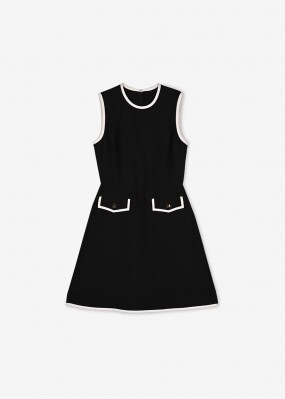 발렌티노 여성 가라바니 블랙 원피스 2B3VA245 1CF 0NA