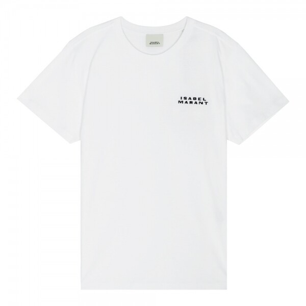 꼬르소밀라노,이자벨마랑 공용 VIDAL 화이트 반팔티 TS0103FA A2N44I 20WH