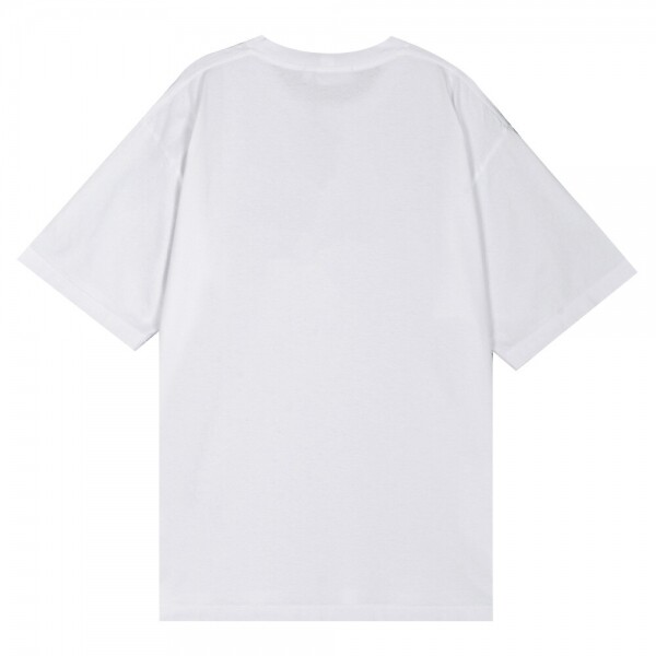 꼬르소밀라노,스톤아일랜드 남성 로고 화이트 반팔티 80152RC88 V0001