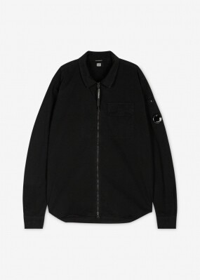 CP컴퍼니 남성 GABARDINE 블랙 자켓 16CMSH158A 002824G 999