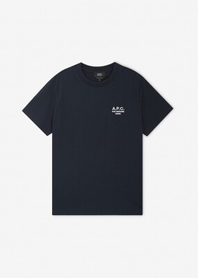아페쎄 공용 로고 다크 네이비 반팔티 COHBU M26388 TIQ