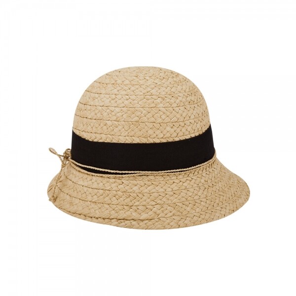 꼬르소밀라노,헬렌카민스키 여성 레베카 내추럴/블랙 버킷햇 HAT51359 NATURAL BLACK